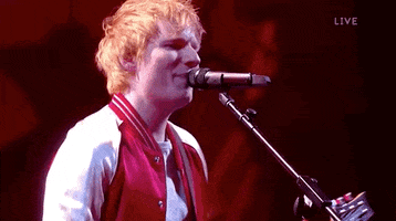 Ed Sheeran Brits GIF by BRIT Awards