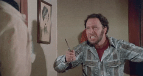 i will cut you bring it GIF by Warner Archive