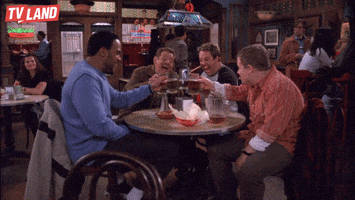 king of queens drinking GIF by TV Land