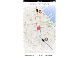 uber for tinder GIF by Product Hunt