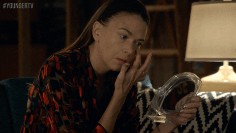 YoungerTV tv land make up younger youngertv GIF