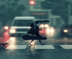 madness walking in the rain GIF