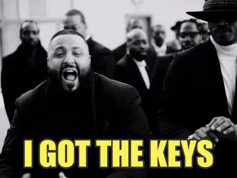 Dj Khaled I Got The Keys GIF - Find & Share on GIPHY