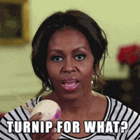 Turn Up For What Michelle Obama GIF