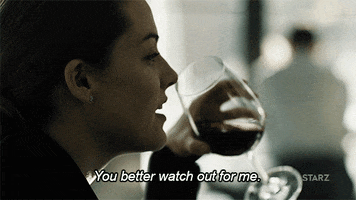 watch out drinking GIF by The Girlfriend Experience