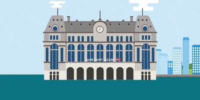 art travel GIF by SNCF