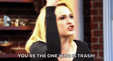 trash failing pile of garbage GIF by The Maury Show