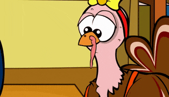 Sad Crying Turkey GIF by Estudios Animeco