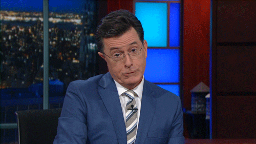 Sorry Stephen Colbert GIF by The Late Show With Stephen Colbert - Find & Share on GIPHY