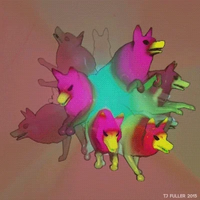 wolf maya GIF by TJ Fuller