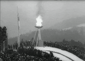 Winter Olympics Flame GIF by US National Archives