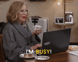 im busy social media GIF by CBC