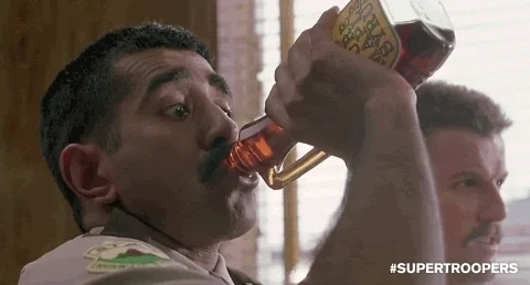 Super Troopers Drink GIF by Searchlight Pictures