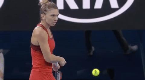 Simona Halep Tennis GIF by Australian Open - Find & Share on GIPHY
