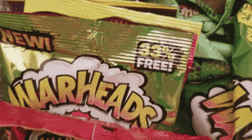 impact confections candy GIF by Brimstone (The Grindhouse Radio, Hound Comics)