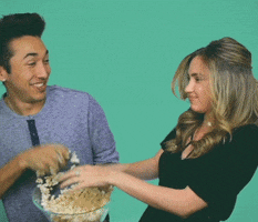 Popcorn Fight GIFs - Get the best GIF on GIPHY