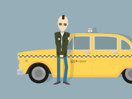 taxi  GIF