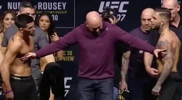 weigh in ufc 207 GIF