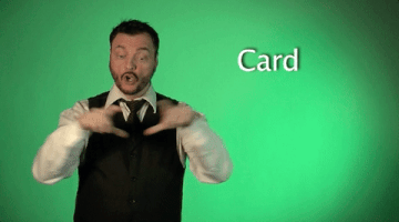 sign language card GIF by Sign with Robert