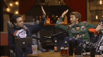 high five gavin free GIF by Rooster Teeth