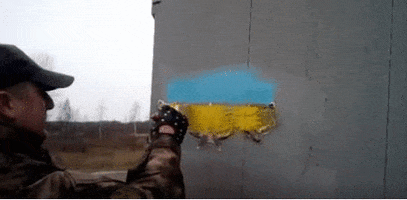 mike-dmytrenko paint truck russia ukraine GIF