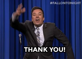 thank u GIF by The Tonight Show Starring Jimmy Fallon