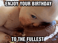 happy birthday gif for her funny
