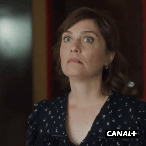 Emma De Caunes Surprise GIF by CANAL+