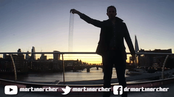 martinarcher physics gravity slinky slinky drop GIF