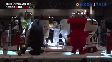 wrestling japan GIF