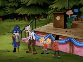 Hey Arnold Nick Splat GIF