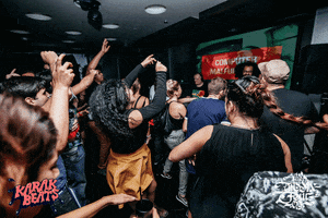 filmsbynomad party lit dancefloor karak beats GIF