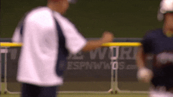 national pro fastpitch fist bump GIF by USSSA Pride