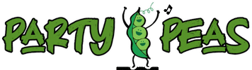 Pea Sticker by Party Peas