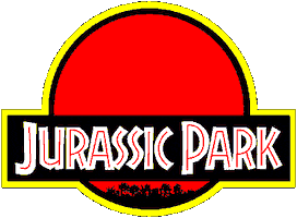 Jurassic Park Dinosaur Sticker