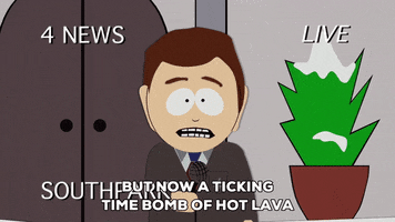 reporter speaking GIF by South Park 