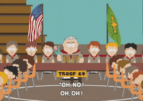 camp leader GIF by South Park 