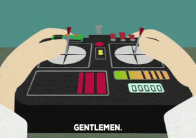 controlling remote control GIF by South Park 
