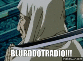 BlurdDotRadio anime black nerd popculture GIF