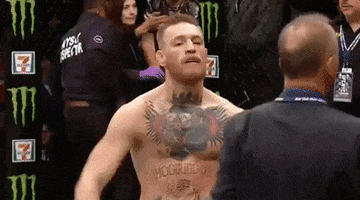 Conor Mcgregor Reaction GIF by UFC