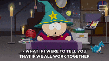 eric cartman question GIF by South Park 