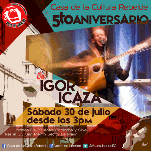 al-mirante aniversario casa de la cultura rebelde GIF