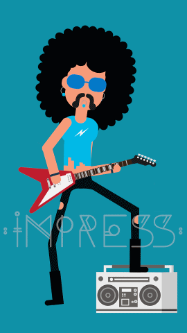 impress music animation gif video GIF