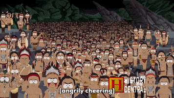 mad rally GIF by South Park 