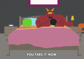 saddam hussein devil GIF by South Park