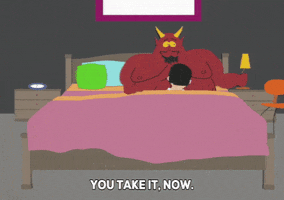 saddam hussein devil GIF by South Park 