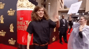 blake anderson wave GIF by MTV Movie & TV Awards