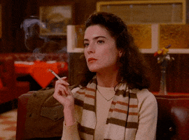 donna hayward double r diner GIF by Twin Peaks on Showtime