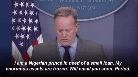 nigerian prince scam meme