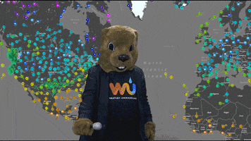 Map Mic Drop GIF by Weather Underground